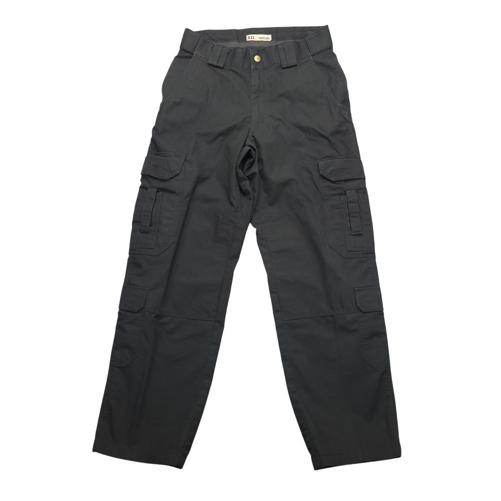 5.11 Tactical‎ Pro Cargo Pants Mens 30x30 Black Ripstop Workwear Utility Outdoor